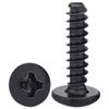 Tornillo autorroscante de cabeza plana grande con cruz negra TB, cabeza de paraguas, clavo autorroscante, cabeza de hongo, autorroscante M3/M3.5/M4