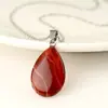 Colar de Pedras Naturais Retro Transfronteiriço Pulseira Elástica de Ágata Vermelha Feminina High-End Conjunto de Joias para Clavícula