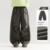 Pantalones Casuales Rectos para Niños Niños 2026 Otoño Nuevo Estilo Pantalones Impermeables para Niños Niños Grandes Primavera Otoño Pantalones Largos Guapos Modernos