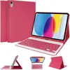 Adecuado para funda protectora de tableta iPad 16, funda de décima generación, magnético desmontable Air 110.9.7, teclado Bluetooth, 6 ranuras para bolígrafo, 13