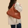Bolso Tejido Francés de Nicho Transfronterizo para Mujer, Bolso de Mano Elegante y Versátil, Bolso de Hombro Sobaco, Bolso de Mano Texturizado para Ir al Trabajo