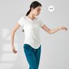 Vestido de Danza Clásica para Adulto de Verano Top de Manga Corta Ropa Profesional Holgada Vestido de Danza Folclórica China para Mujer