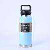 Exclusivo transfronterizo para termo de acero inoxidable 304 para exteriores, portátil, de gran capacidad, termo espacial con cubierta de asa, termo deportivo para montañismo