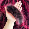 Tiras de Piel Sintética de Zorro de 8 cm de Colores para Capa Hanfu Cheongsam Sombrero Tiras para Sombrero DIY Accesorios para Ropa