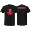 Camiseta Defqon1 Transfronteiriço Onde Lendas Surgem Masculina Feminina Manga Curta