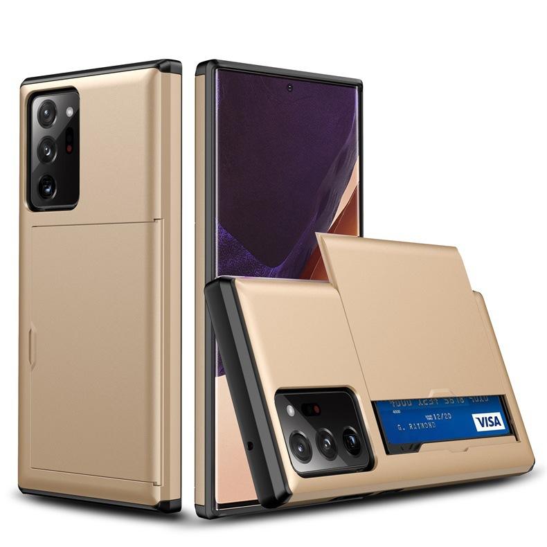 手机壳 三星note20手机壳 插卡保护套