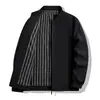 Chaqueta de estilo nuevo para hombre, primavera y otoño, chaqueta de cuello de otoño para hombre de mediana edad, chaqueta de otoño para hombre de negocios