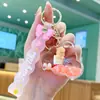 Chaveiro Pingente Criativo Urso do McDonald's Carro Desenho Animado Fofo Decoração de Mochila de Estudante Presente de Feriado Atacado