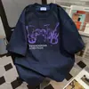 Design Único com Estampas Interessantes, Camiseta de Manga Curta para o Dia a Dia para Homens e Mulheres, Marca Tendência, Popular Top Soltinho de Verão, Ins