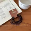 Set de Cintas para el Cabello Color Café con Leche Coreano, Bandas para el Cabello Simples y Elegantes, Anillos para el Cabello de Alta Elasticidad, Accesorios para el Cabello de Alta Gama