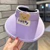 Sombreros para Niños, Sombreros de Protección Solar, Protección Solar de Verano UV, Sombreros de Sol de Ala Ancha con Parte Superior Abierta para Niños y Niñas, Sombreros para Bebés, Sombreros de Sol