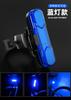 Luz Trasera de Bicicleta Luz de Carga Luz Trasera USB para Bicicleta Luz Trasera Giratoria de 360 Grados Equipo de Ciclismo para Bicicleta