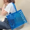 Bolsa Transparente Venta al por Mayor Mochila Popular Impermeable Bolso de Mano Bolsa de Plástico Pvc Bolsa para Empaque de Ropa Bolsa de Regalo Bolso de Mano