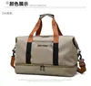 Se Puede Usar como Bolsa de Viaje con Ruedas, Bolsa de Gimnasio de Gran Capacidad con Separación de Seco y Húmedo con Logo Impreso, Compartimento Independiente para Zapatos, Bolsa para Cosméticos, Venta al por Mayor