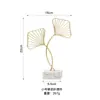 Luz Nórdica Luxo Criativo Ornamento de Folha em Forma de Leque Decoração de Casa Armário de TV Armário de Vinho Sala Modelo Mesa Artesanato Pequeno