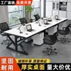 Estación de Trabajo de Oficina para Personal Cubículos para 2/4/6/8 Personas Estaciones de Trabajo Modulares Simples con Paneles