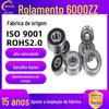 Fabricantes 6000zz fornecem rolamentos de esferas de sulco profundo 10*26*8, gama completa de modelos e tamanhos para motores