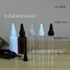 10ml 15ml 20ml 25ml 30ml 40ml Frasco Plástico Pontiagudo Frasco Transparente Pet Frasco para Recarga de Tinta