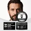 Creme de Cuidado para Barba Masculina Lua Leste Nutritivo Suave para Barba Macia e Lisa Creme de Cuidado para Barba