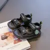 Zapatos para Niños 2025 Estilo Verano Sandalias Ligeras de Moda para Niños Versátiles Deportivas con Letras para Estudiantes Zapatos de Playa Cómodos para Bebés