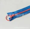 En stock No.. Cremallera de resina de 3 colores contrastantes para bolsa de bricolaje, ropa, cremallera de cola cerrada, soporte, empaque mixto de color transfronterizo