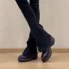 Botas de Neve Esportivas Retro com Solado Grosso e Bico Redondo para Mulheres 2026 Inverno com Zíper Lateral Forradas com Lã Quentes Casuais Roupas de Trabalho Botas de Algodão