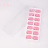 Molde para Cubitos de Hielo de 14 Compartimentos con Tapa, Charola de Hielo de Silicona con Fondo Suave, Fácil de Desmoldar, Caja para Cubitos de Hielo Caseros