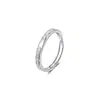 Anillo S999 de Plata Pura con Patrón de Nube Auspiciosa, Anillo de Pareja Estilo Chino Auspicioso y Deseoso, Estilo Chino Nuevo, Anillo Liso de Moda Retro