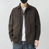 Camisas de Manga Larga para Hombre, Ropa Casual de Primavera y Otoño para Hombre, Ropa de Trabajo de Algodón para Hombre, Chaquetas Versátiles, Ropa, Camisas para Niño, Guapo