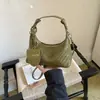 Bolsa de Mão Pequena Feminina para Sair Verão 2026 Moda Popular Toque de Luxo Bolsa de Ombro Único para o Dia a Dia Transversal Bolsa Dumpling