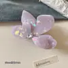 Presilha de Cabelo Meio Preso Super Fada Coreana Flor de Bougainvillea Presilha de Cabelo de Acetato de Alta Qualidade para Mulheres Nova Presilha de Tubarão para Cabelo 2025
