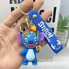 Colgante de Stitch de Dibujos Animados Llavero Divertido de Lilo y Stitch Colgante Muñeco de Plástico Suave Caja Ciega
