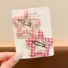 Pinza para el Cabello con Estampado de Leopardo Dulce y Fresca Estilo Coreano Pinza para Flequillo Lateral Pinza para el Cabello Exquisita de Gama Alta Venta al por Mayor
