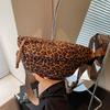 Bolsa Pequena Estampada de Leopardo para Mulheres 2026 Outono e Inverno Novo Estilo Bolsa Transversal de Alta Qualidade Bolsa de Peito Esportiva Bolsa de Cintura Versátil de Nicho