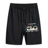 Transfronterizo nuevo Hoja Fantasma serie Riman periférico comercio exterior moda Hombres talla europea holgados cómodos shorts