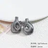 Nuevo Colgante Geométrico Simple en Forma de Jarrón de Aleación Hecho a Mano DIY Encanto para Teléfono Accesorio para Bolso Materiales