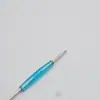 Ajustador de correa de reloj de desmontaje de pasador de oreja cruda de doble cabeza 1.5 horquilla de oreja cruda dial herramienta de reparación de reloj mini