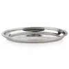 Travessa de peixe de aço inoxidável, espessada, de grau alimentício, formato oval, projetada para uso doméstico, adequada para cozinhar peixe no vapor, e também disponível em tamanho grande e extraespesso para uso comercial.