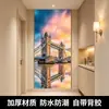 Cenário Curativo Cenário Natural Entrada Adesivo de Parede Autoadesivo Corredor de Entrada Espessado Mural de Decoração Cobertura de Cicatrizes Sem Perfuração