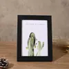 Moldura de Foto de Madeira Vaso Abstrato Nórdico Núcleo de Pintura Decorativa Floral para Parede de Fundo da Sala de Estar de uma Mulher Sofisticada Arte de Parede Sem Moldura em Estoque
