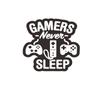 KG242 pegatinas para interruptor de mando de juego GAMERS SLEEP pegatinas gratis decoración de pared para el hogar pegatinas de pared autoadhesivas