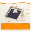 Rampa de Madera para Gatos Escalera para Mascotas Ayuda para Trepar Escalera para Perros Pequeños y Gatos Escalera Rampa de Madera Maciza