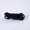 (Estoque disponível atacado) Elástico de alta elasticidade cordão elástico material para sapato 0.4 elástico semicircular cadarços preguiçosos sem amarrar