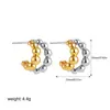 Pendientes cuadrados de línea geométrica retro de Amazon más vendidos transfronterizos, pendientes de estilo minimalista de nicho de moda para mujer