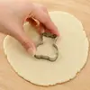 5 peças Forma de Biscoito Urso Aço Inoxidável Artesanal DIY Forma de Biscoito Utensílios de Confeitaria Atacado Venda Quente Utensílios