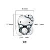 Plata Fina S999 Lindo Lazo Gatito Cuentas Hello Kitty Accesorios DIY Pulsera de Cuerda con Cuentas Accesorios de Plata