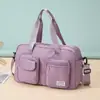 Bolsa Esportiva de Viagem Transversal para Fitness para Homens e Mulheres, Separação Seca e Úmida, Leve de Grande Capacidade, Bolsa de Bagagem Portátil para Curta Distância