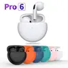 Fones de Ouvido Bluetooth J6 Duplo Verdadeiro Sem Fio Tws Controle por Toque Redução de Ruído Esportes Fábrica Estéreo em Dois Lados Bateria de Longa Duração