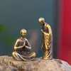 Monje ceremonial Musgo pecera ecológica de maceta adornos de micro paisajismo personaje mini decoración de paisajismo bonsái adornos pequeños especiales