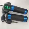 Pantalla verde cerradura de doble sección manija de coche eléctrico accesorios para coche eléctrico manija de control de velocidad manija del acelerador